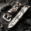 Snake Skin Leather 47mm Luminor Panerai Style Strap Leather 20mm22mm24mm26mm Good Price (7)