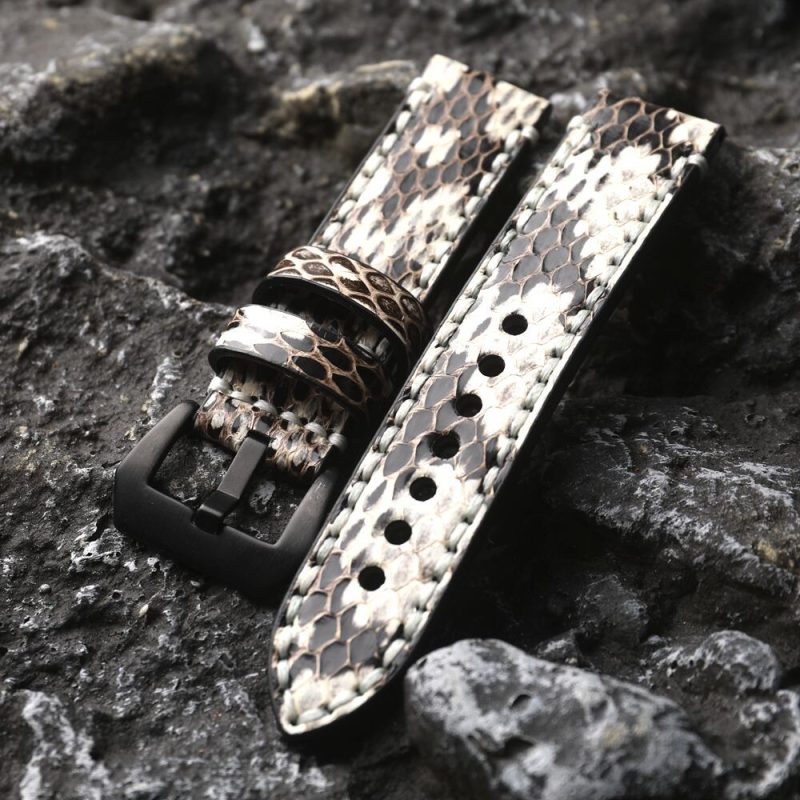 Snake Skin Leather 47mm Luminor Panerai Style Strap Leather 20mm22mm24mm26mm Good Price (7)
