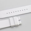 White Transparent FKM Rubber Watch Strap For Richard Mille RM07, RM07-02, RM037 Transparent Crystal Watch Case