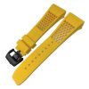 Yellow Beehive Rubber Watch Strap For Original Richard Mille1 Yellow Beehive Rubber Watch Strap For Original Richard Mille