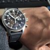 Royal Flat End 20mm 21mm 22mm Turquoise FKM Rubber Watch Strap For IWC Pilot