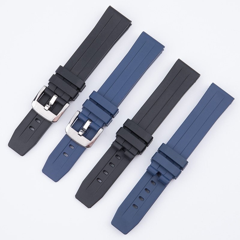 1920mm Silicone Rubber Watch Band For Tissot PRC200 (16)