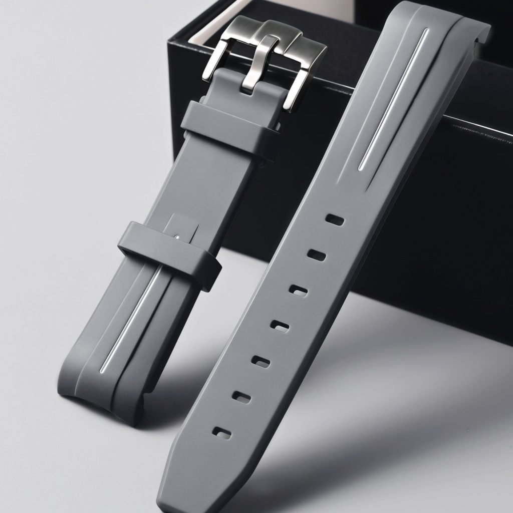 20mm Premium Integrated Rubber Watch Straps Silicone Watch Strap for MoonSwatch Omega x Swatch Speedmaster 