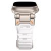 Luxury Diver Luminous FKM Rubber Watch Band 49MM Water Resistant Sport Replacement Titanium Metal Connector For Smart Watches
