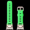 Luxury Diver Luminous FKM Rubber Watch Band 49MM Water Resistant Sport Replacement Titanium Metal Connector For Smart Watches