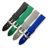 Correas-De-Reloj Multi Color Waterproof Rubber Silicone Watch Strap Size 20 mm