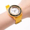 Quick Release FKM Rubber Watch Strap Tropical Style 20mm 22mm Watch Band Replacement Strap for Men Women