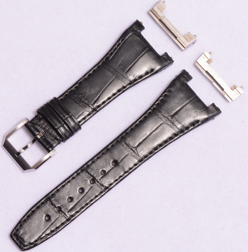 Replacement Custom Alligator Leather Watch Band For IWC Big Ingenieur