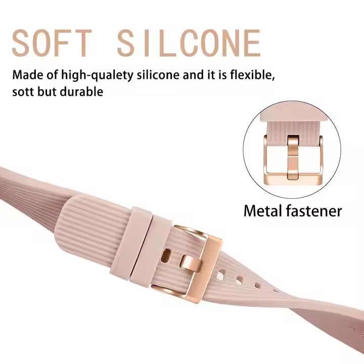 Royal Suitable for Samsung Galaxy Watch Active Galaxy Watch Straight grain silicone strap