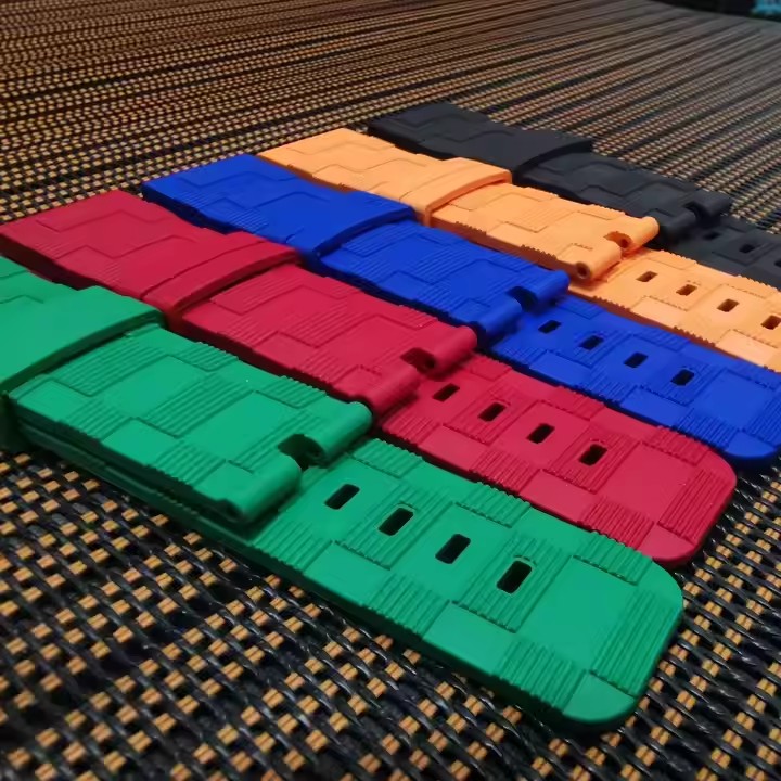 Royal Universal strap FKM natural rubber flat head switch strap 20mm22mm24mm