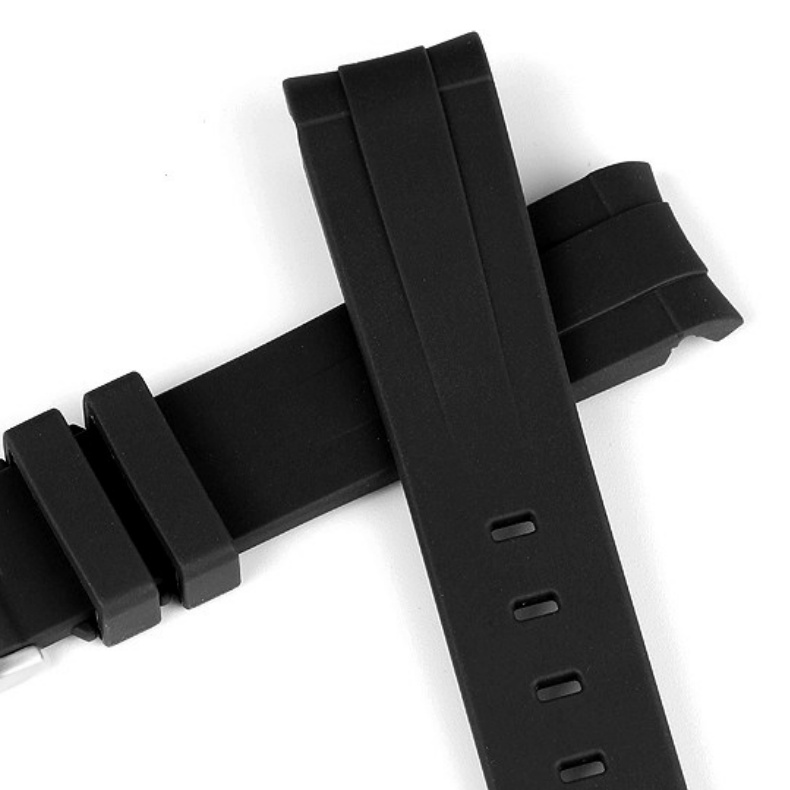 20mm Replacement Rubber Strap For Rolex Day-Date 40 (5) 20mm Replacement Rubber Strap For Rolex Day-Date 40 (5)