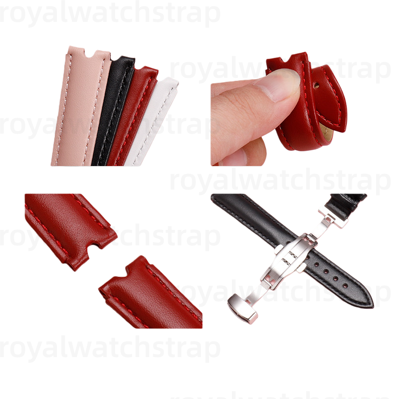 Custom Calf Leather Strap For Versace Palazzo Empire Eon Watch (Multi-Colors)