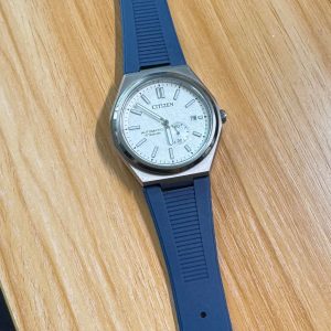 FKM Replacement Rubber Watch Bands For Citizen Zenshin 60 AW0130-85AXZM CA4610 Watches Eco Drive Three-Hand