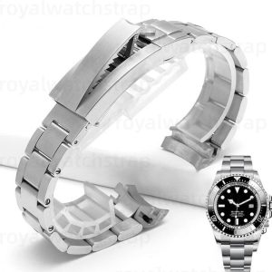 Replacement Stainless Steel Bracelet For Rolex Sea-Dweller Blue-Black Gradient Deepsea