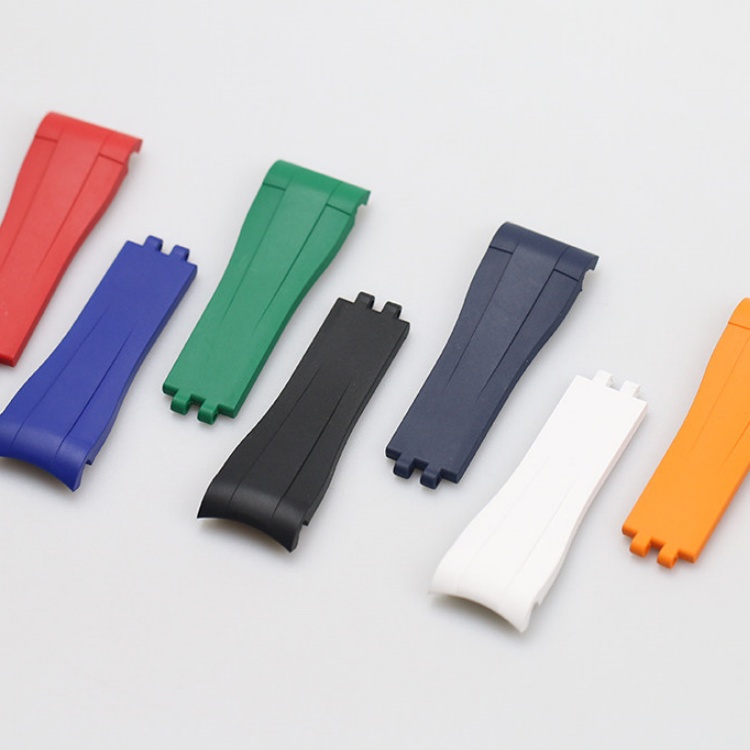 Replacemetn FKM Rubber Strap For Rolex GMT-Master II 126720 126710 (2)