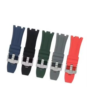 Royal 28mm 30mm Nature Rubber Silicone Watch Strap for Men Suitable for AP Royal Offshore Waterproof Watch Strap (8) Royal 28mm 30mm Nature Rubber Silicone Watch Strap for Men Suitable for AP Royal Offshore Waterproof Watch Strap
