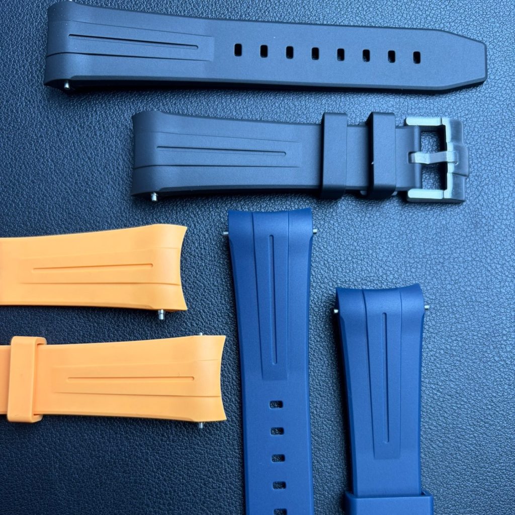 22mm Silicone Straps For Swatch x Blancpain Bioceramic Scuba Fifty Fathoms