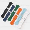 Silicone Rubber Watch Bands For Tissot Prx Prx40 Quick Release Sport Diving Men's Watch Strap