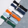 Top FKM Watch Bands 26x12mm Soft Rubber Strap For Tissot Prx Wristbands For Men