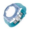 Top New fashion modify kit 45mm watch bands plastic watch case replacement for g-shoc kga2100 A-P silicone watch bands accessories