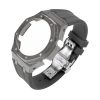 Top New fashion modify kit 45mm watch bands plastic watch case replacement for g-shoc kga2100 A-P silicone watch bands accessories