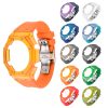 Top New fashion modify kit 45mm watch bands plastic watch case replacement for g-shoc kga2100 A-P silicone watch bands accessories