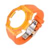 Top New fashion modify kit 45mm watch bands plastic watch case replacement for g-shoc kga2100 A-P silicone watch bands accessories