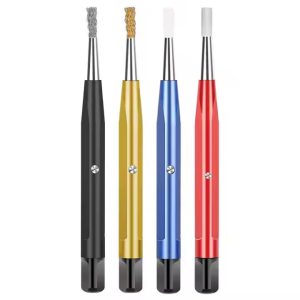 Royal New Arrival 4 PCS Pen Style Scratch Brushes Watch Movement Stain Remove Pen watch repair tool