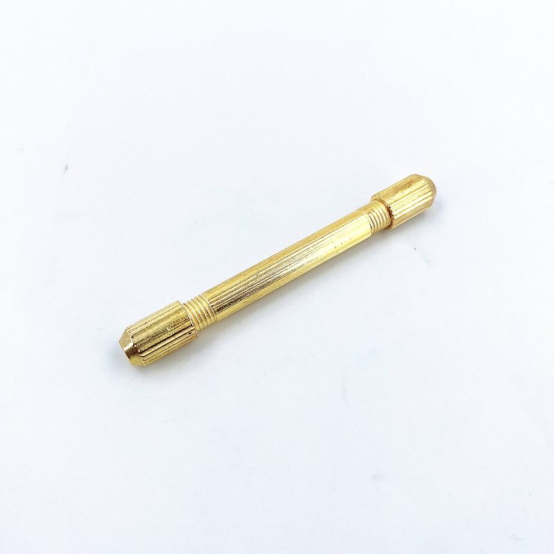 Good Quality Portable Watchmaker Metal Tools and Parts Yellow Twist Drill Handle Watch Repair Tool Stick