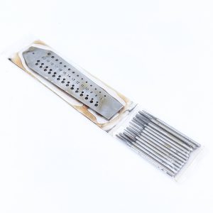 Making Watch Parts Die Tapping Plate Screw Gusset Thread Tapping Plate, Micro Tap Die Set Special for Watchmaker