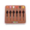 Octagonal 6Pcs Precision T-type Anti-slip Watch Screwdriver Set Stainless Steel Black Handle Watch Repair Tools Kit Boxe (1) Royal Octagonal 6Pcs Precision T-type Anti-slip Watch Screwdriver Set Stainless Steel Black Handle Watch Repair Tools Kit Boxed