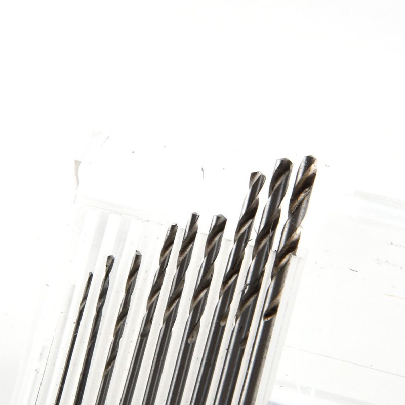 Wholesale 10PCS Boxed Small Drill Bits 0.8-3.0MM for Repairing Perforated Watches