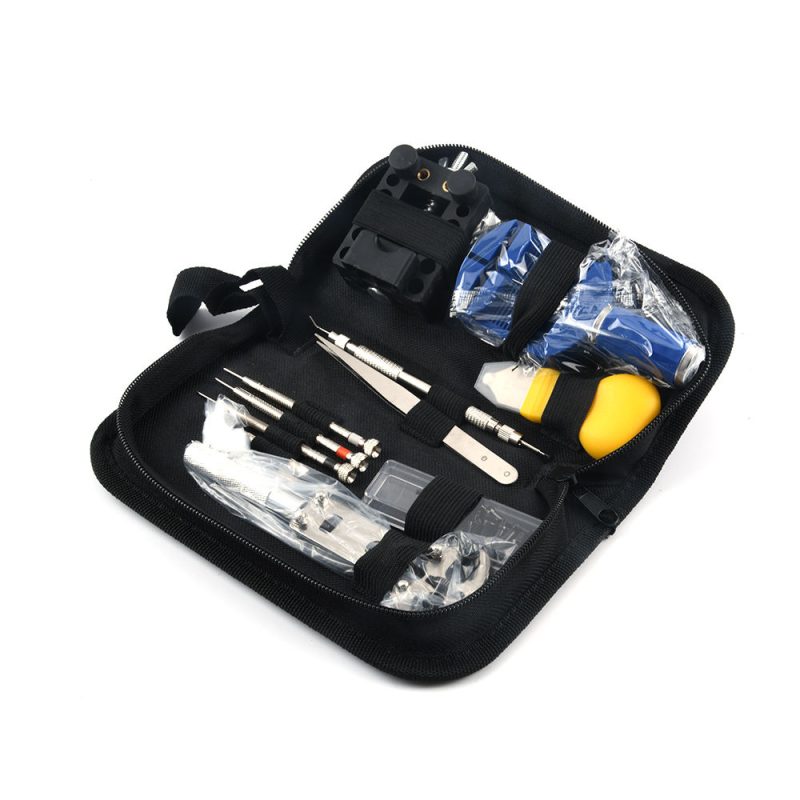 Multi-function 13pcs Spring bar Press Watch Back Screwdriver Watch Repair Tool Kit