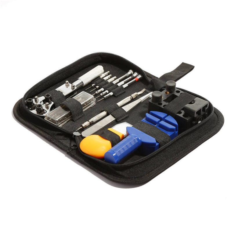 Premium Watchmakers Tools Back Case Opener Link Remover Spring Bar Tool Watch Repair Tool Kit2