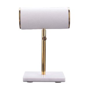Premium New Arrival New Design Sublimation Cheap Luxury Marble Watch Stand Holder Double Watch Display Stand1