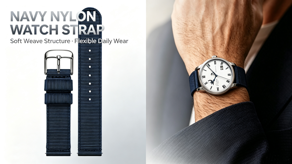 Glashütte Original Nylon Textile Replacement Watch Straps & Bands