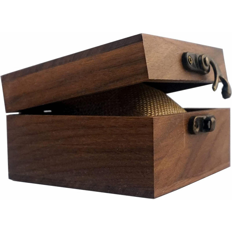 Premium Custom Logo Single Watch Storage Gift Box High Quality Walnut Wood Wooden Watch Case Luxury Single Watch Box4