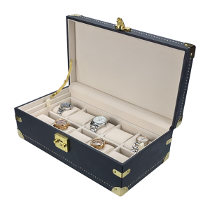 Premium Customized 10-Slot Luxury PU Leather Watch Storage Organizer Box Protective Velvet Display Case for Jewelry Watches1