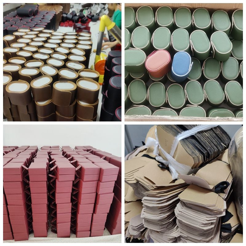 Premium Customized Logo OEM&ODM High Quality Wholesale 1 2 3 Slots Leather Travel Watch Case Roll6