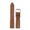 Premium Genuine Leather Watch Bands Durable and Comfortable with New Crocodile Pattern and FKM RubberCow Breathable Feature5