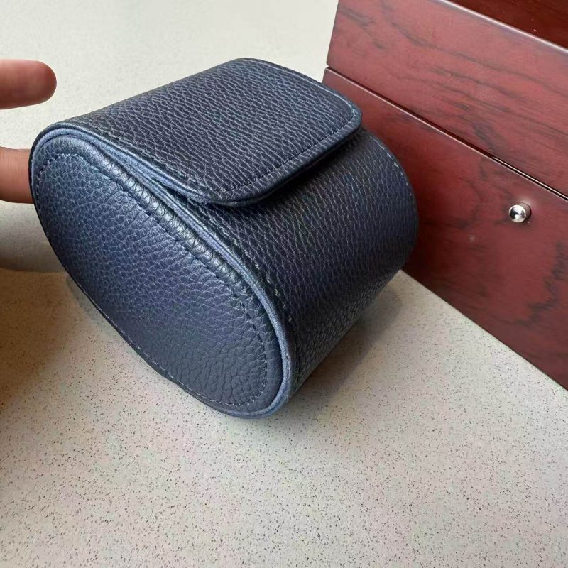 Premium High Quality 1 2 3 Slots Leather Watch Roll Travel Case for Cartier Rolex Richard Mille And More Ladies Mens Watch Jewelry Box (10)