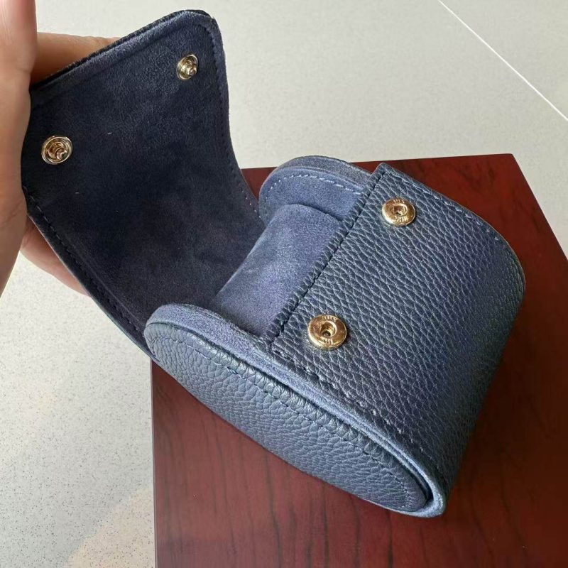 Premium High Quality 1 2 3 Slots Leather Watch Roll Travel Case for Cartier Rolex Richard Mille And More Ladies Mens Watch Jewelry Box (10)