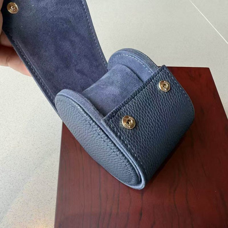 Premium High Quality 1 2 3 Slots Leather Watch Roll Travel Case for Cartier Rolex Richard Mille And More Ladies Mens Watch Jewelry Box (10)