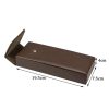Premium Luxury Portable Travel Watch Case Dust-Proof Suede Velvet and Leather Pouch Protective Box Storage Bag2 Premium Luxury Portable Travel Watch Case Dust-Proof Suede Velvet and Leather Pouch Protective Box Storage Bag2