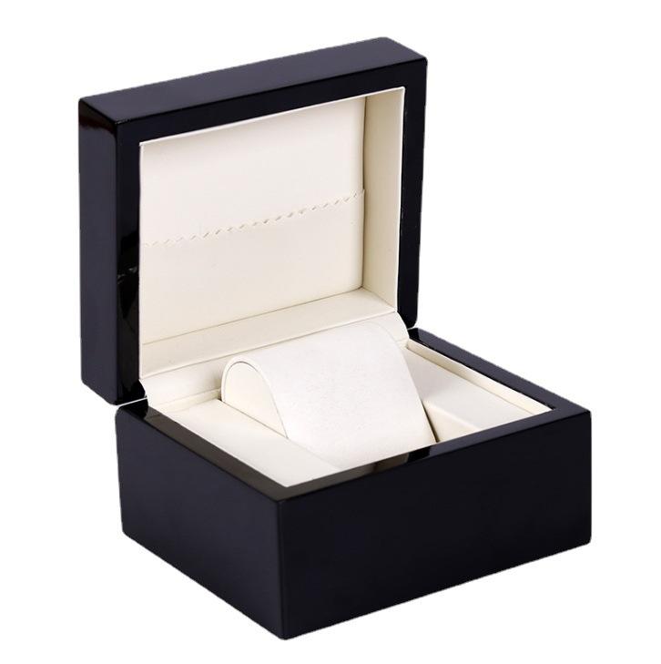 Premium Luxury Wood Organizer Custom Logo Watch Display Storage Box Low MOQ Wholesale Watches Case6