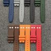 Quick release FKM Rubber straps for IWC