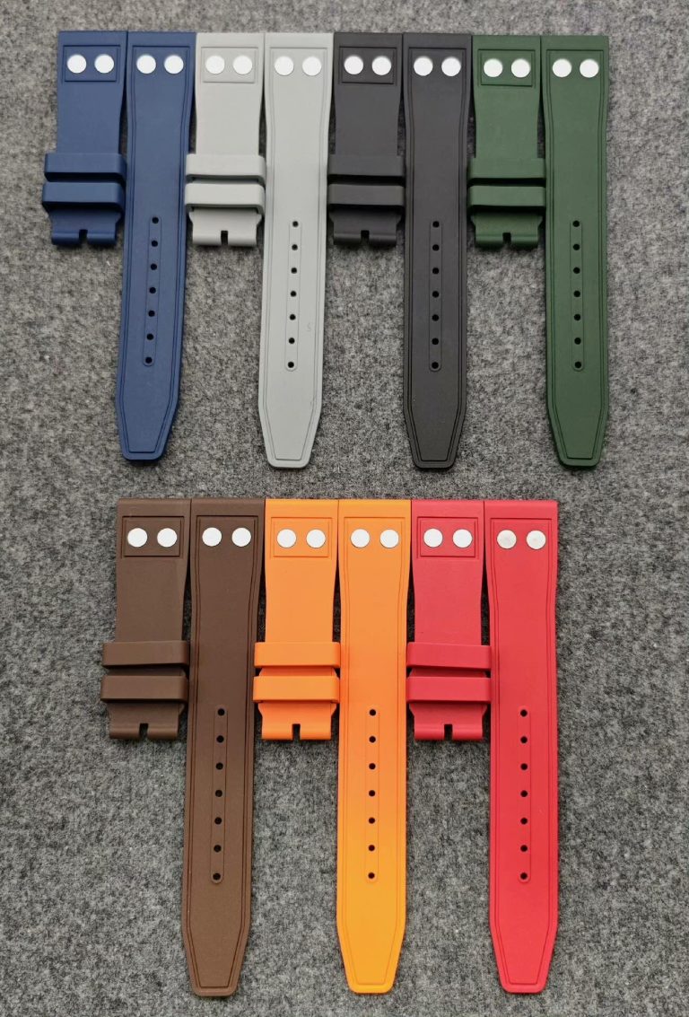 Quick release FKM Rubber straps for IWC