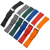 High Quality Quick Release Flat End FKM Rubber Straps Watch Band Blue 20mm 22mm 23mm High Quality Quick Release Flat End FKM Rubber Straps Watch Band Blue 20mm 22mm