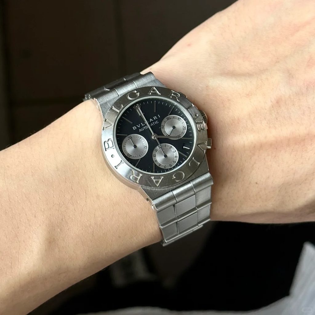 replacement steel watch strap for bvlgari