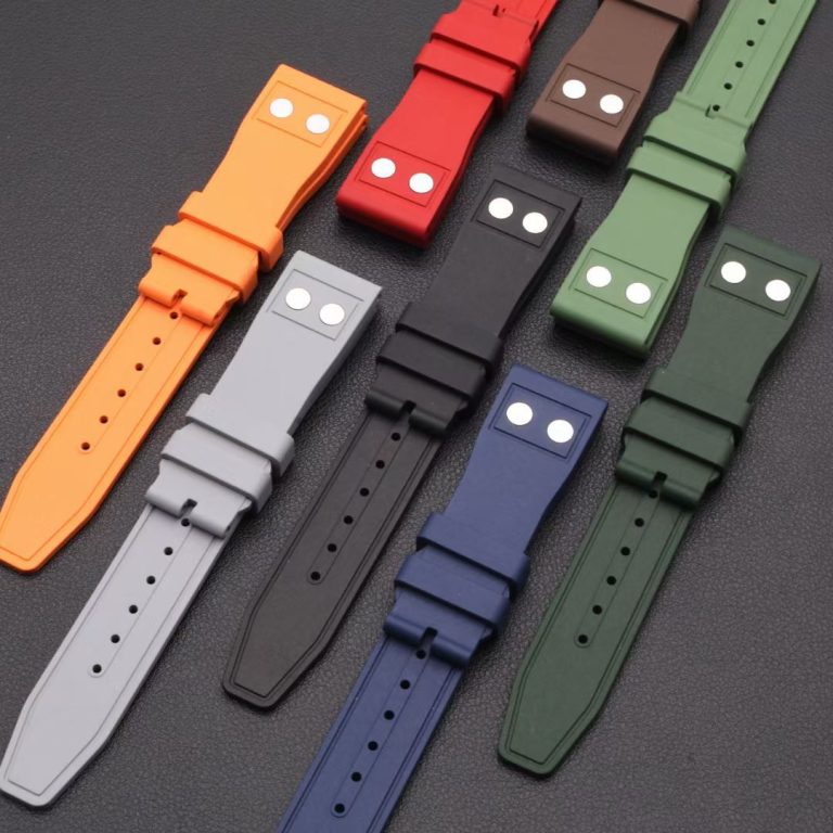 Quick release FKM Rubber straps for IWC